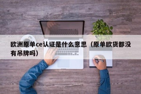 欧洲原单ce认证是什么意思（原单欧货都没有吊牌吗）