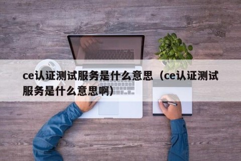 ce认证测试服务是什么意思（ce认证测试服务是什么意思啊）