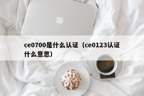 ce0700是什么认证（ce0123认证什么意思）