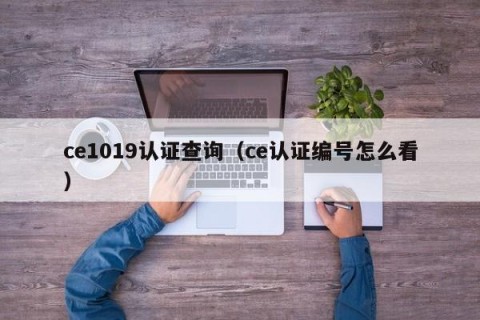 ce1019认证查询（ce认证编号怎么看）